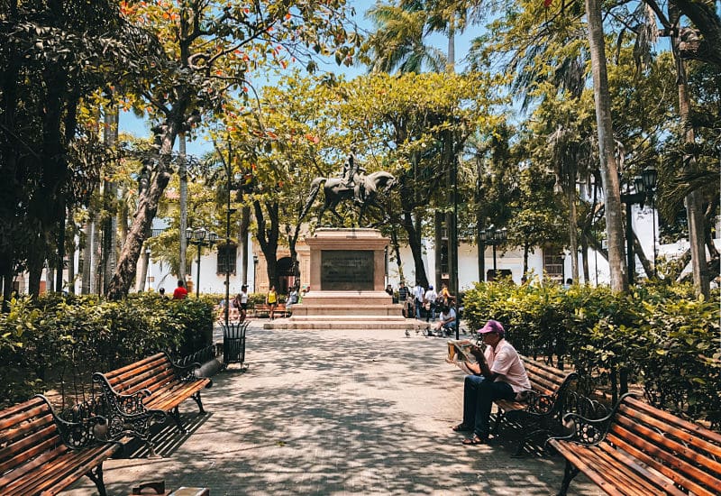 parque de bolivar